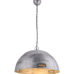 Eficaz lámpara colgante industrial Gabriel Ø 60 cm