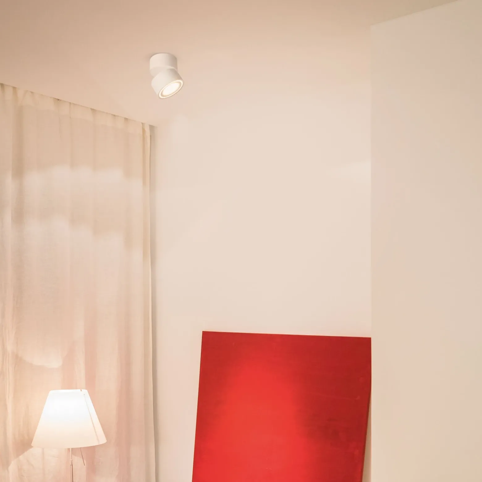 Egger Clippo foco de techo LED, blanco, 3.000K