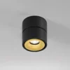 Egger DLS downlight Clippo, atenuable, negro/oro