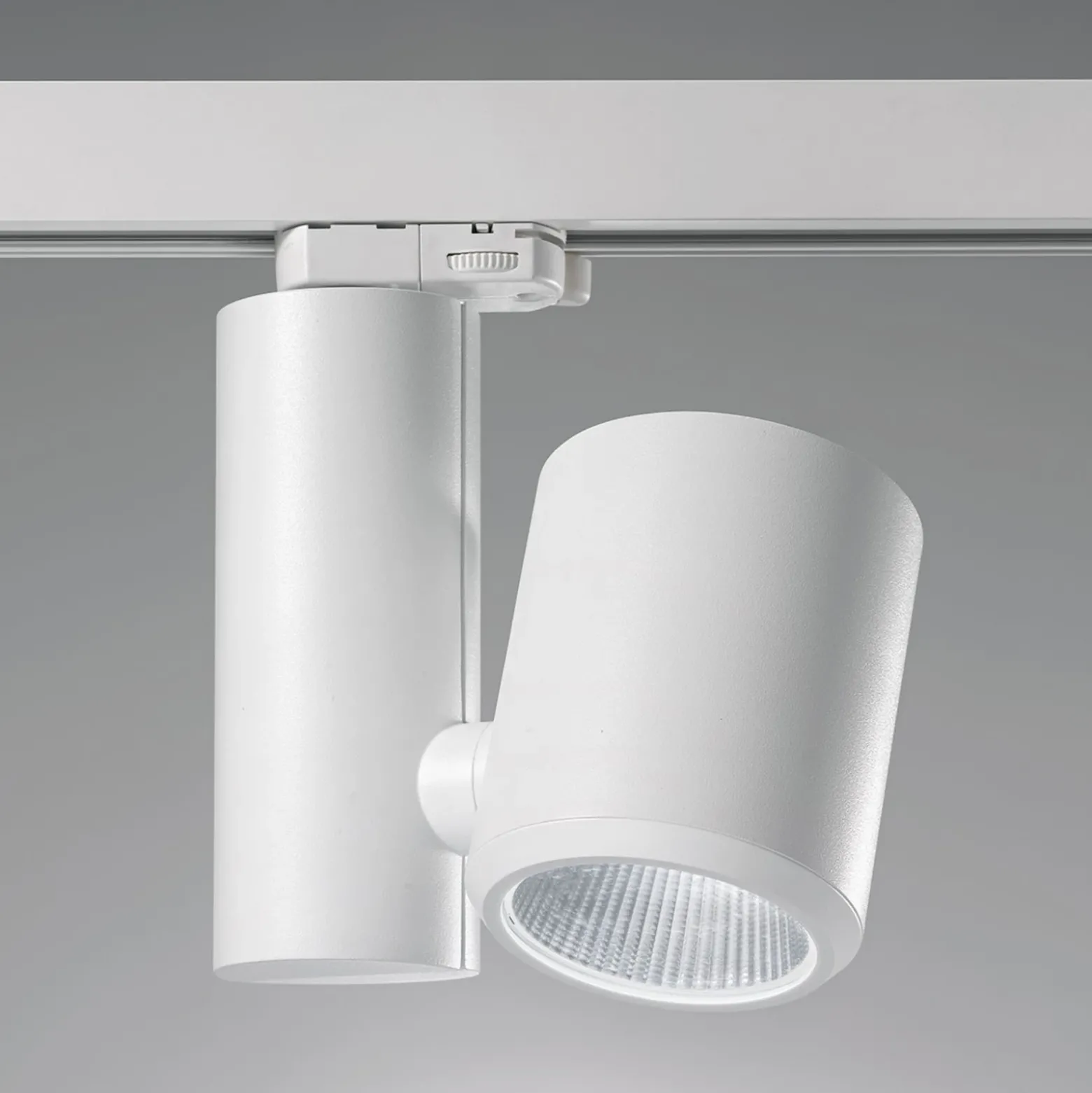 Egger DLS Foco de riel LED Kent, blanco, 4.000 K 26°
