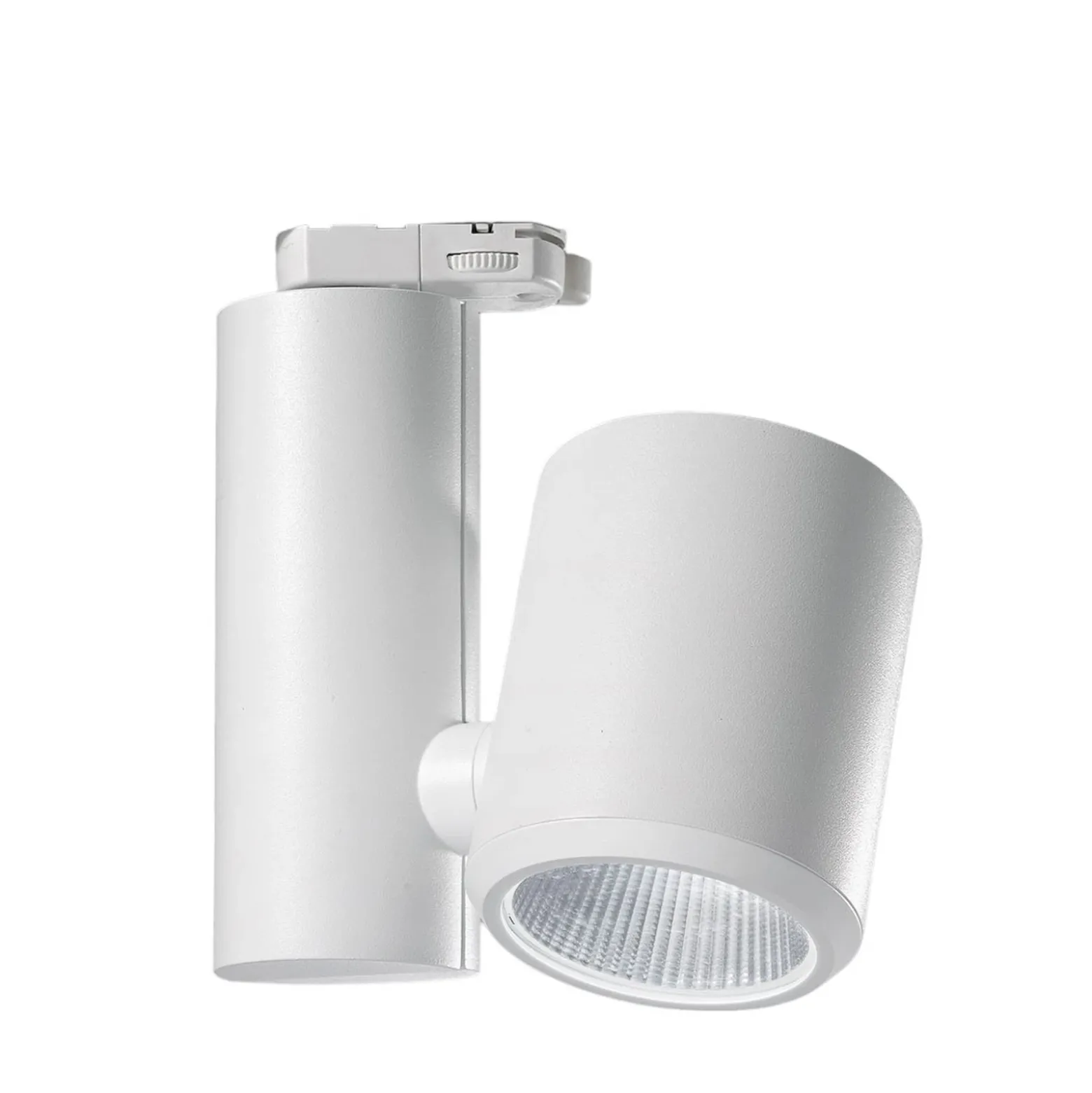 Egger DLS Foco de riel LED Kent, 3.000 K, blanco, 38°