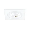 Egger DLS Foco empotrable LED Riga Zooom, angular, blanco, 2700K