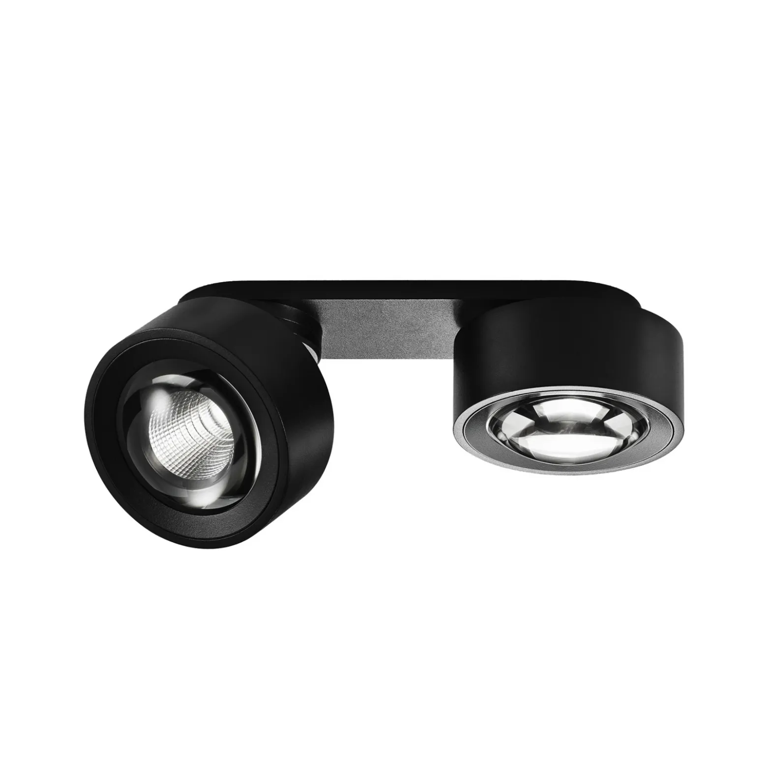 Egger DLS Foco LED Clippo Optic Duo, negro/negro, DTW