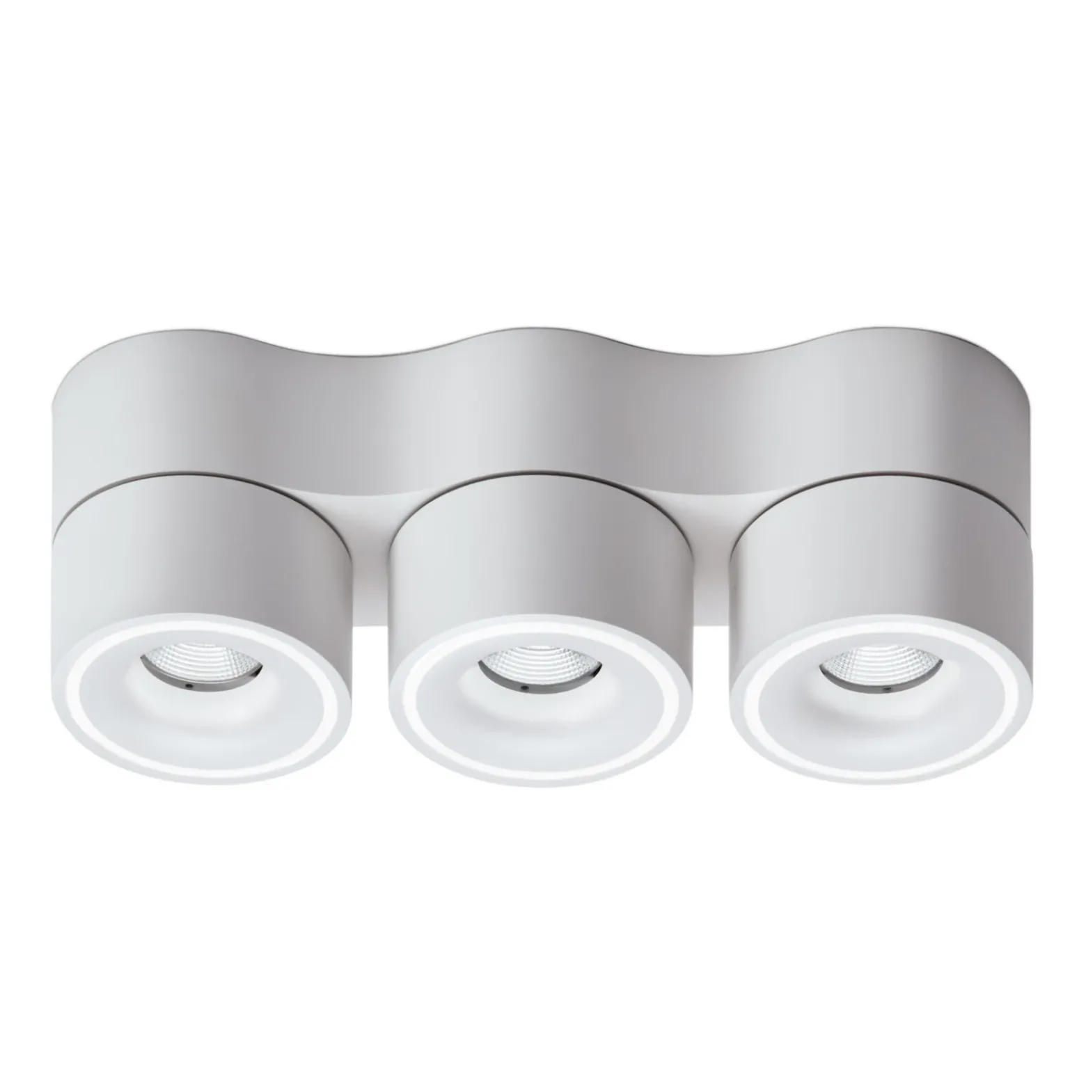 Egger DLS Foco LED Clippo Trio, blanco, atenuable por DALI