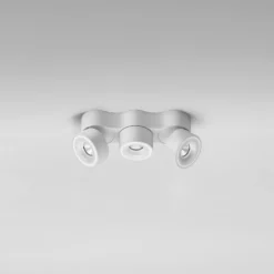 Egger DLS Foco LED Clippo Trio, blanco, atenuable por DALI