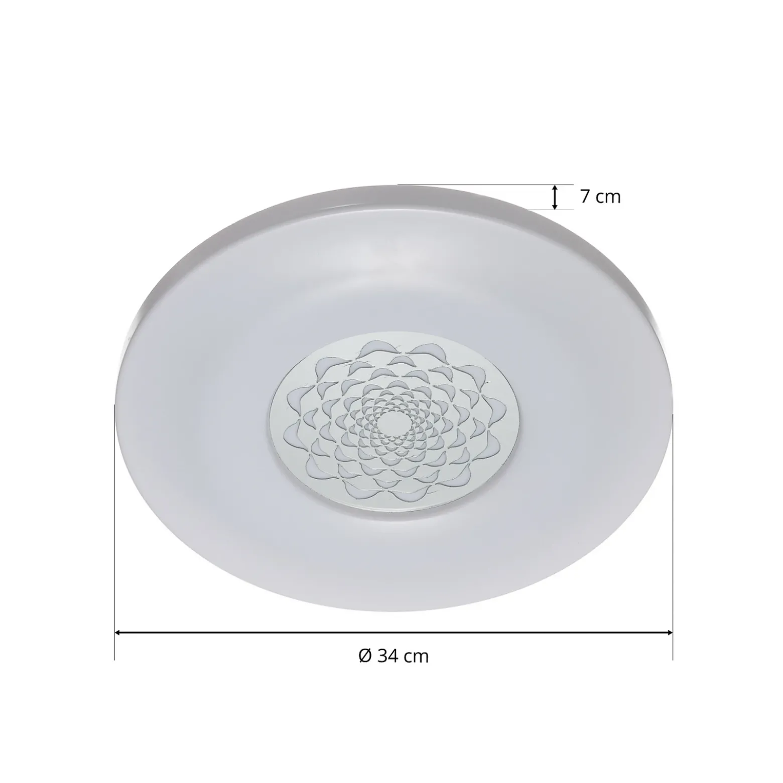 EGLO connect Capasso-C lámpara LED de techo patrón