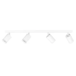 EGLO connect foco LED inteligente Melitello-Z, 4 luces, blanco