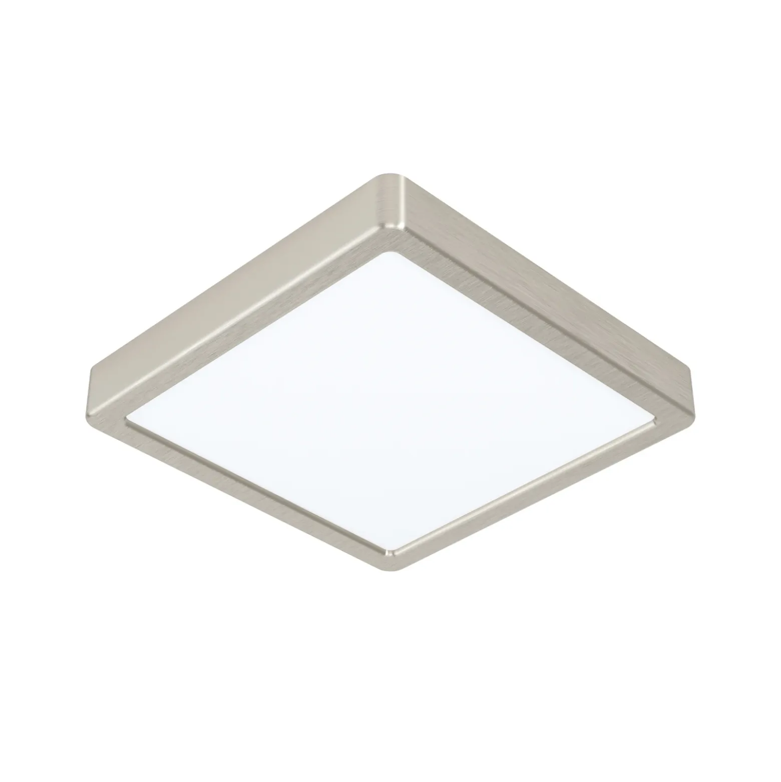 EGLO connect Fueva-Z lámpara de techo 21x21cm níquel