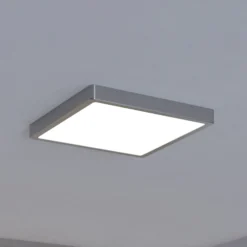 EGLO connect Fueva-Z lámpara de techo 28x28cm níquel