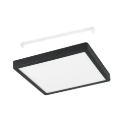 EGLO connect Fueva-Z lámpara de techo 28x28cm negro