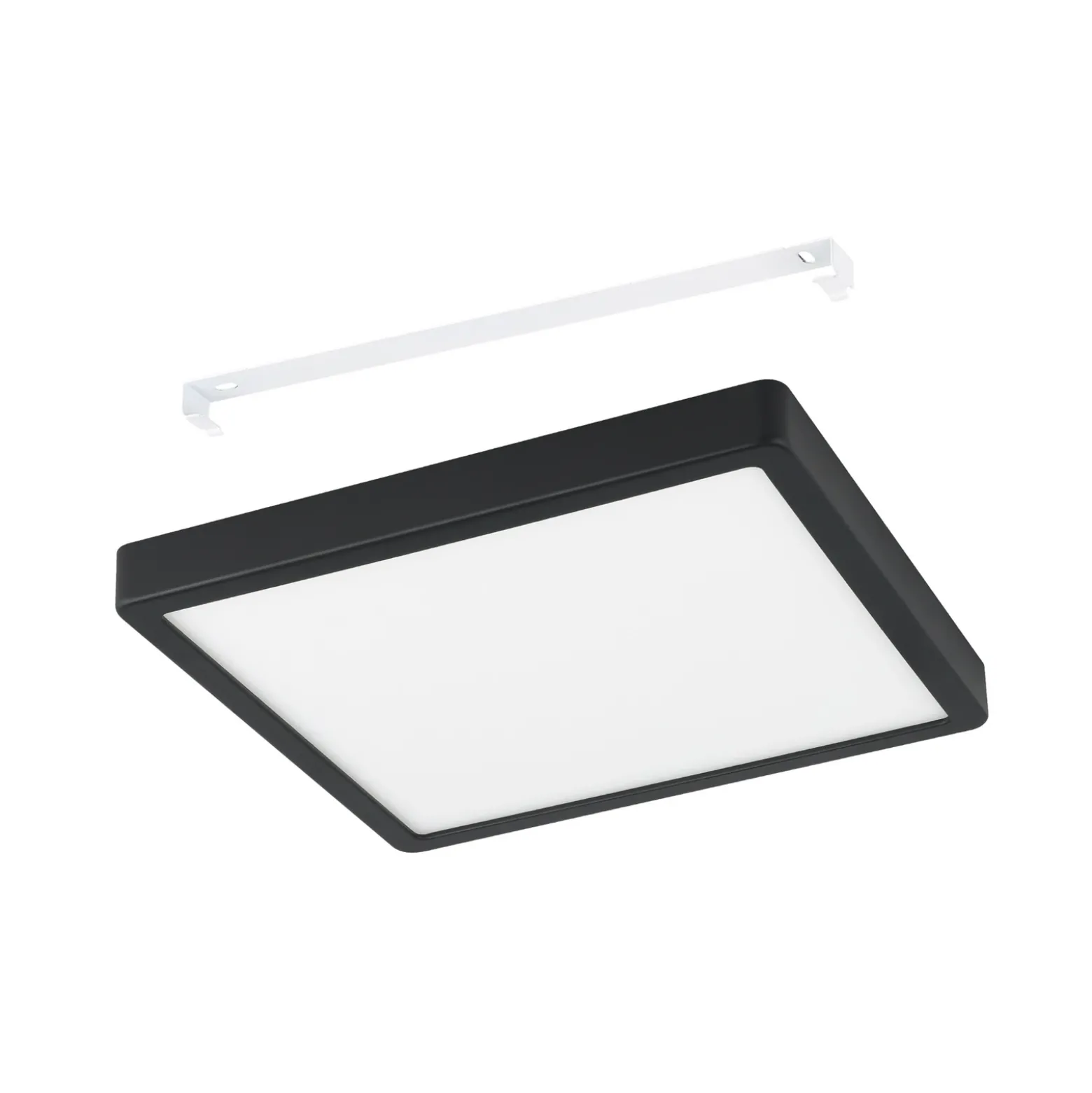 EGLO connect Fueva-Z lámpara de techo 28x28cm negro