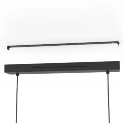 EGLO connect lámpara colgante LED Andreas-Z, negro, acero