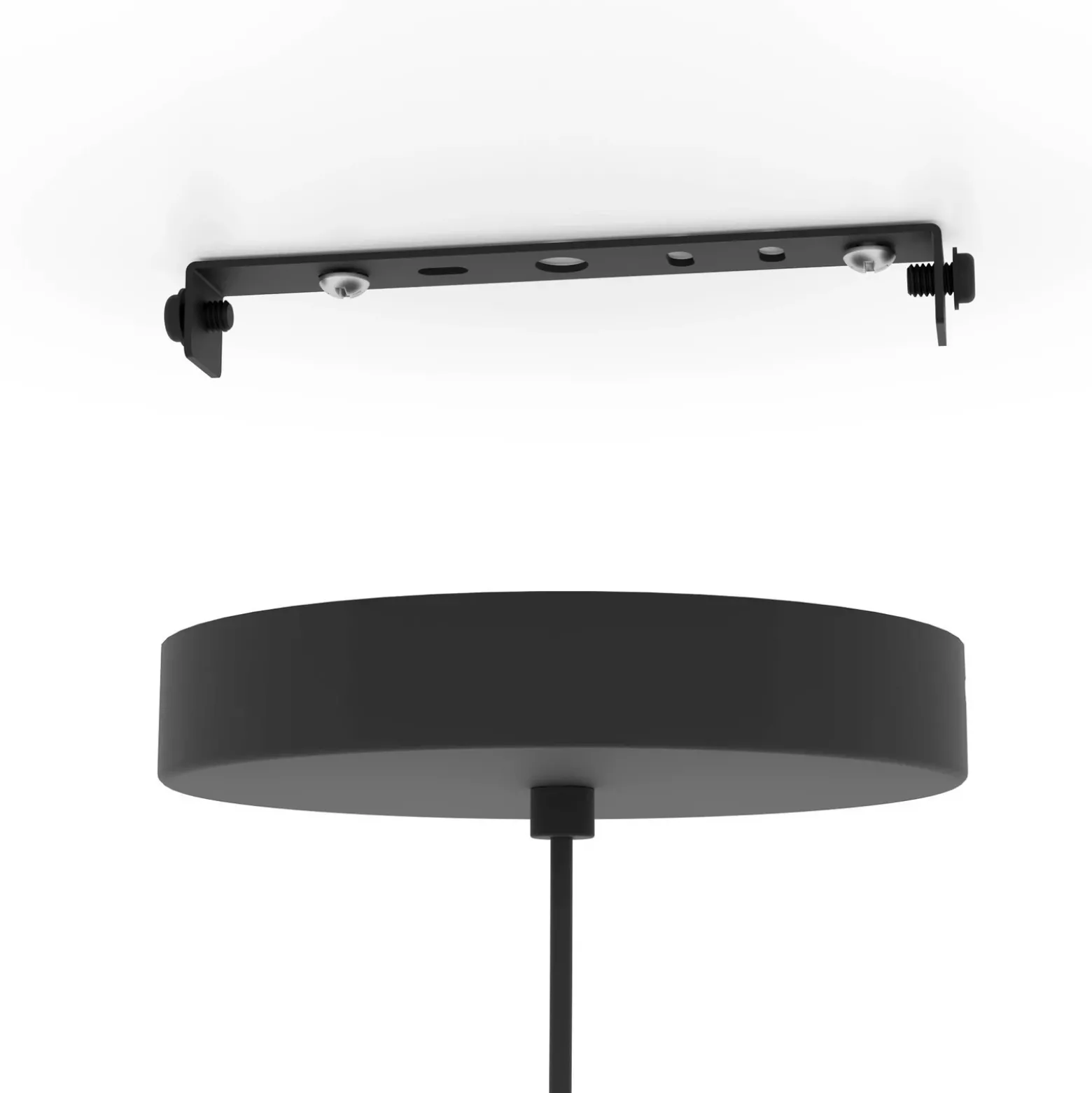 EGLO connect lámpara colgante LED Ginestrone-Z, 1 luz, negro