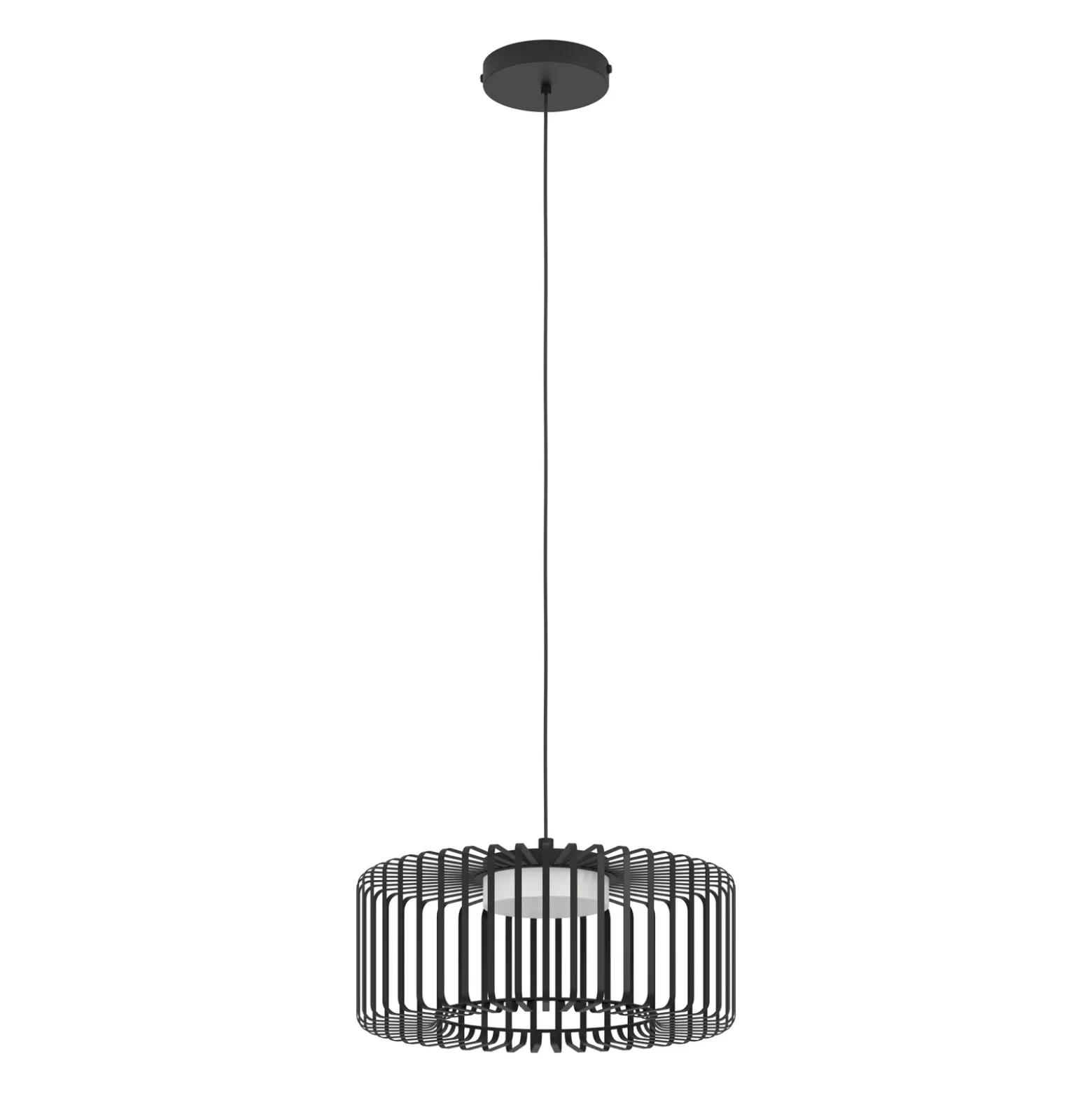 EGLO connect lámpara colgante LED Ginestrone-Z, 1 luz, negro