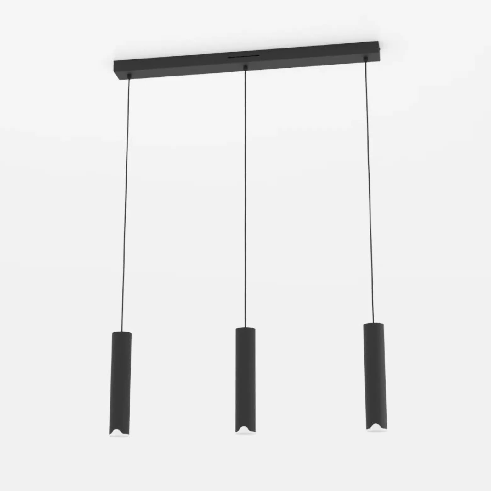 EGLO connect lámpara colgante LED Balamorta-Z, 3 luces, negro