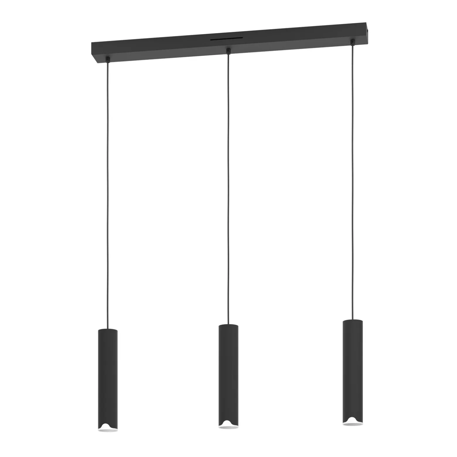 EGLO connect lámpara colgante LED Balamorta-Z, 3 luces, negro