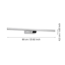 EGLO connect Lámpara de espejo LED inteligente Regello-Z, gris