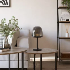 EGLO connect lámpara de mesa LED Alfero-Z, RGB, CCT, negro