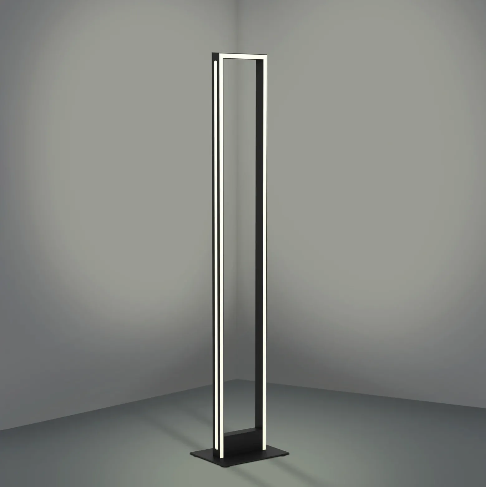 EGLO connect lámpara de pie LED Savilanas-Z, negro, CCT