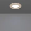 EGLO connect lámpara empotrable LED Fueva 6-Z, gris, juego de 3