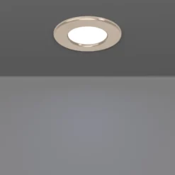 EGLO connect lámpara empotrable LED Fueva 6-Z, gris, juego de 3