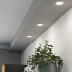 EGLO connect lámpara empotrable LED Fueva 6-Z, blanco, juego de 3