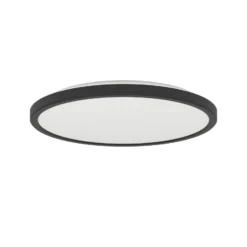 EGLO connect lámpara LED de techo Rovito-Z, negro, Ø 30 cm