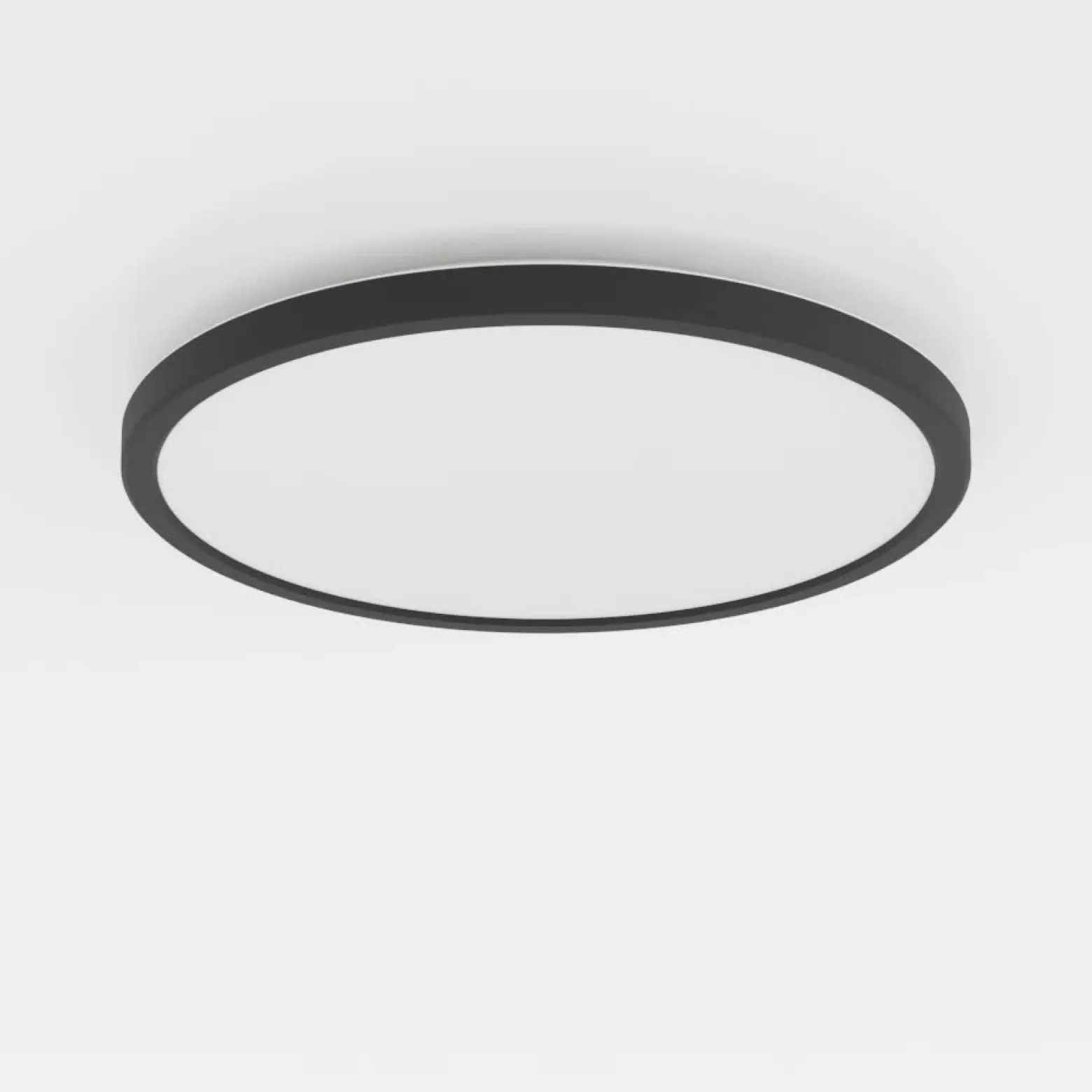 EGLO connect lámpara LED de techo Rovito-Z, negro, Ø 30 cm