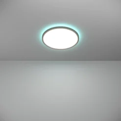 EGLO connect lámpara LED de techo Rovito-Z, negro, Ø 30 cm
