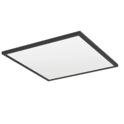 EGLO connect lámpara LED de techo Rovito-Z, negro, 50 x 50 cm