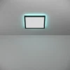 EGLO connect lámpara LED de techo Rovito-Z, negro, 29 x 29 cm