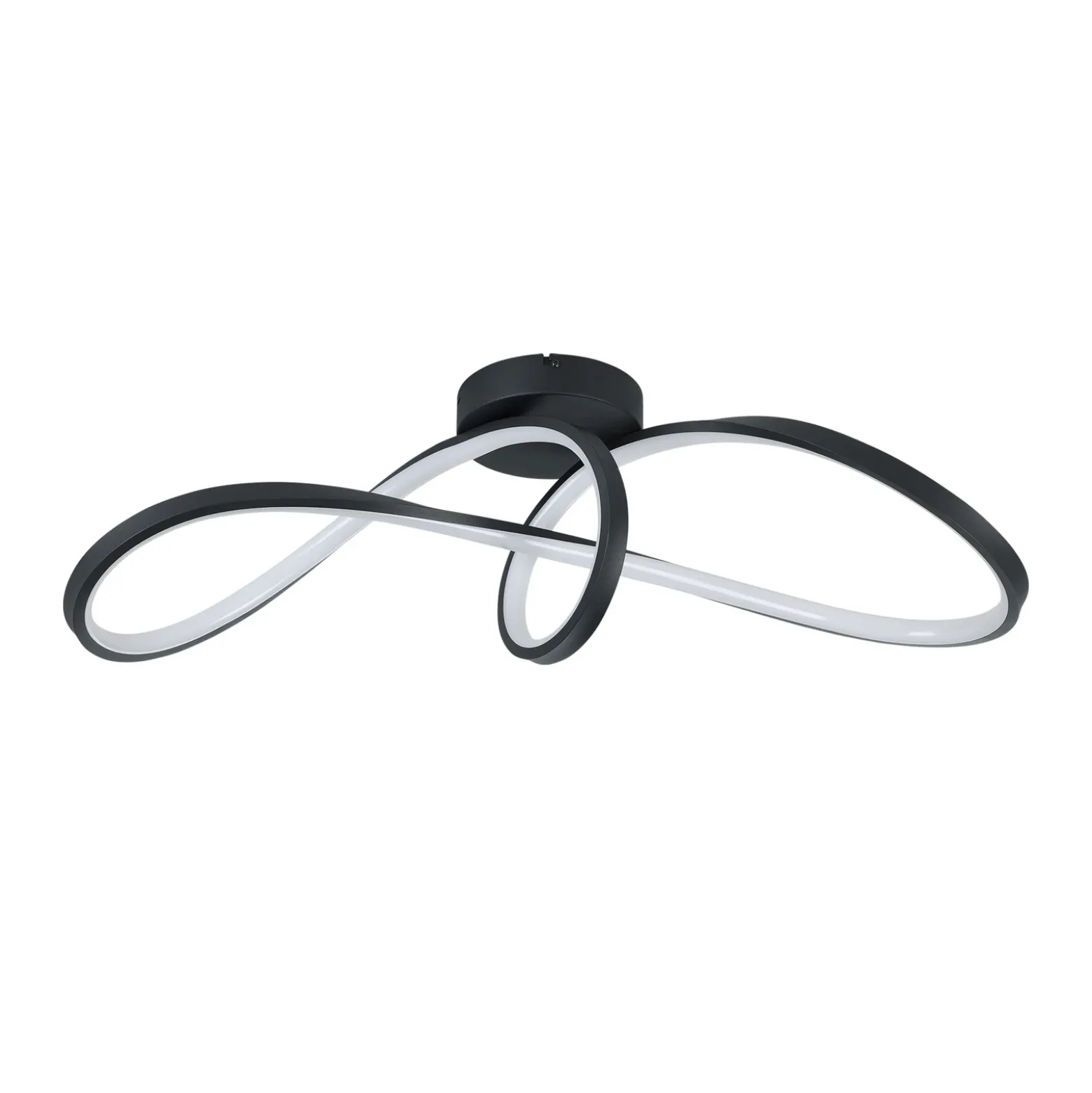 EGLO connect plafón LED Calarossa-Z, negro, aluminio