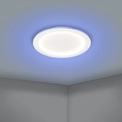 EGLO connect plafón LED Padrogiano-Z, Ø 60 cm, blanco