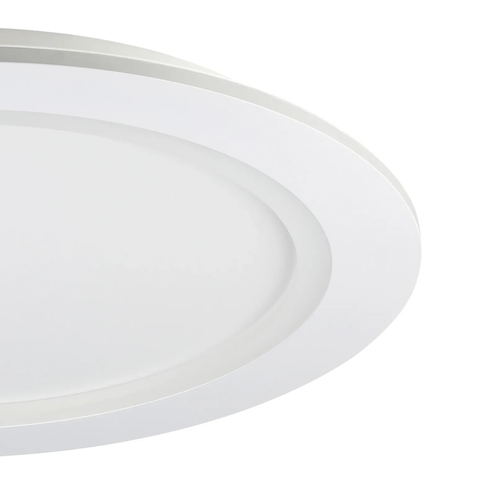 EGLO connect plafón LED Padrogiano-Z, Ø 60 cm, blanco
