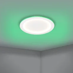 EGLO connect plafón LED Padrogiano-Z, Ø 60 cm, blanco