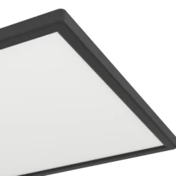 EGLO connect plafón LED Rovito-Z, negro, 57 x 30 cm