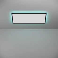 EGLO connect plafón LED Rovito-Z, negro, 57 x 30 cm