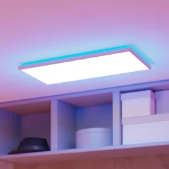 EGLO connect plafón LED Rovito-Z, blanco, 57 x 30 cm