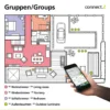 EGLO connect Simolaris-Z lámpara de pie LED