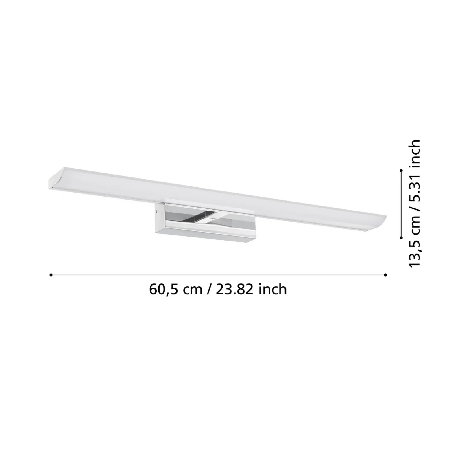 EGLO connect Tabiano-C lámpara espejo LED 60,5 cm
