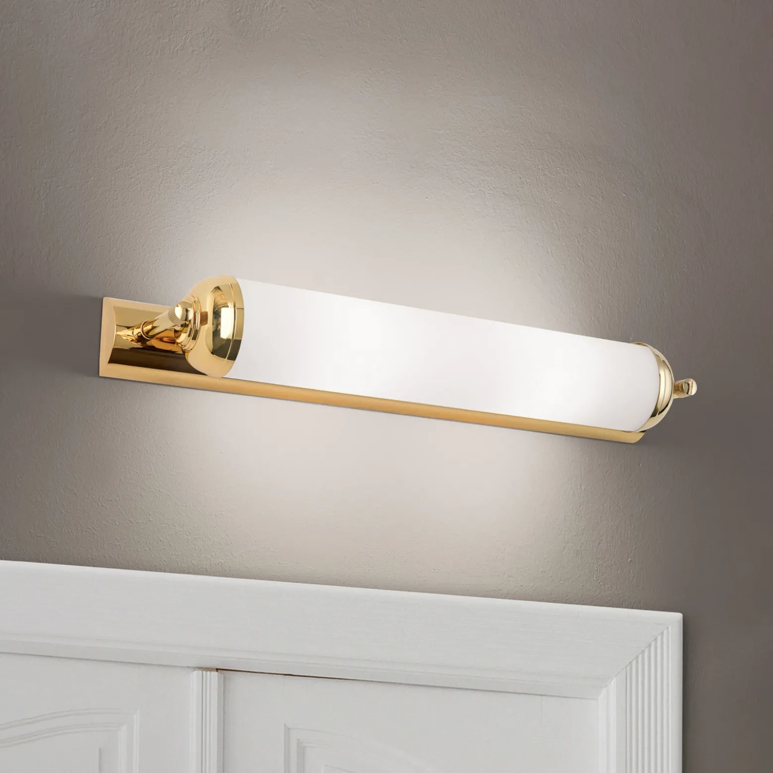 Elegante aplique de pared Elida - 2 casquillos