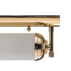 Elegante aplique de pared Elida - 2 casquillos