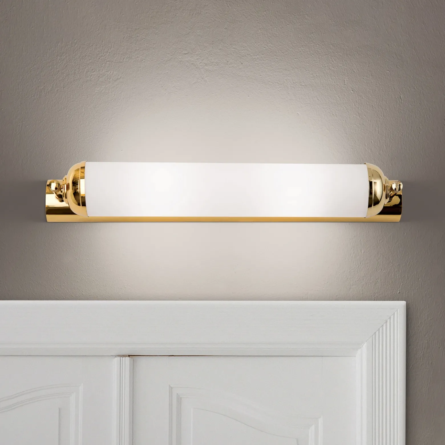 Elegante aplique de pared Elida - 2 casquillos