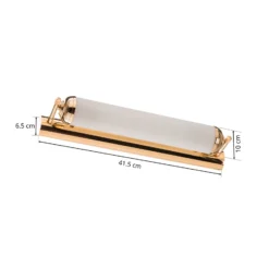Elegante aplique de pared Elida - 2 casquillos