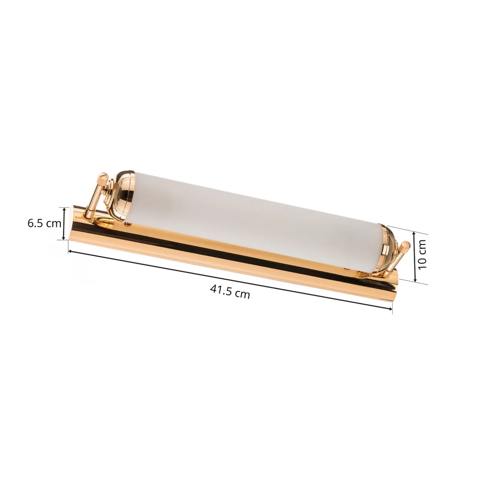 Elegante aplique de pared Elida - 2 casquillos