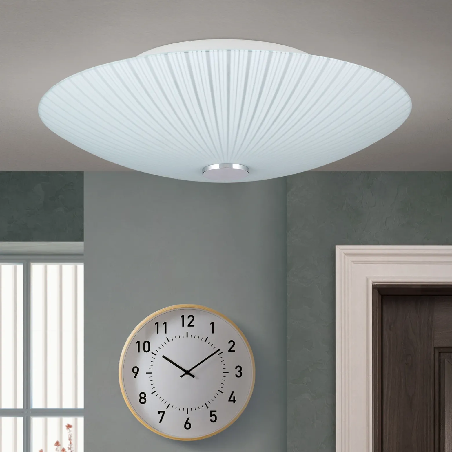 Elegante plafón VINDIRAl, 40 cm