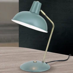 En aspecto vintage - lámpara de mesa Fedra verde