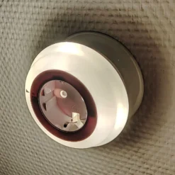 Enchufe adaptador con lámpara nocturna anillo LED