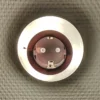 Enchufe adaptador con lámpara nocturna anillo LED