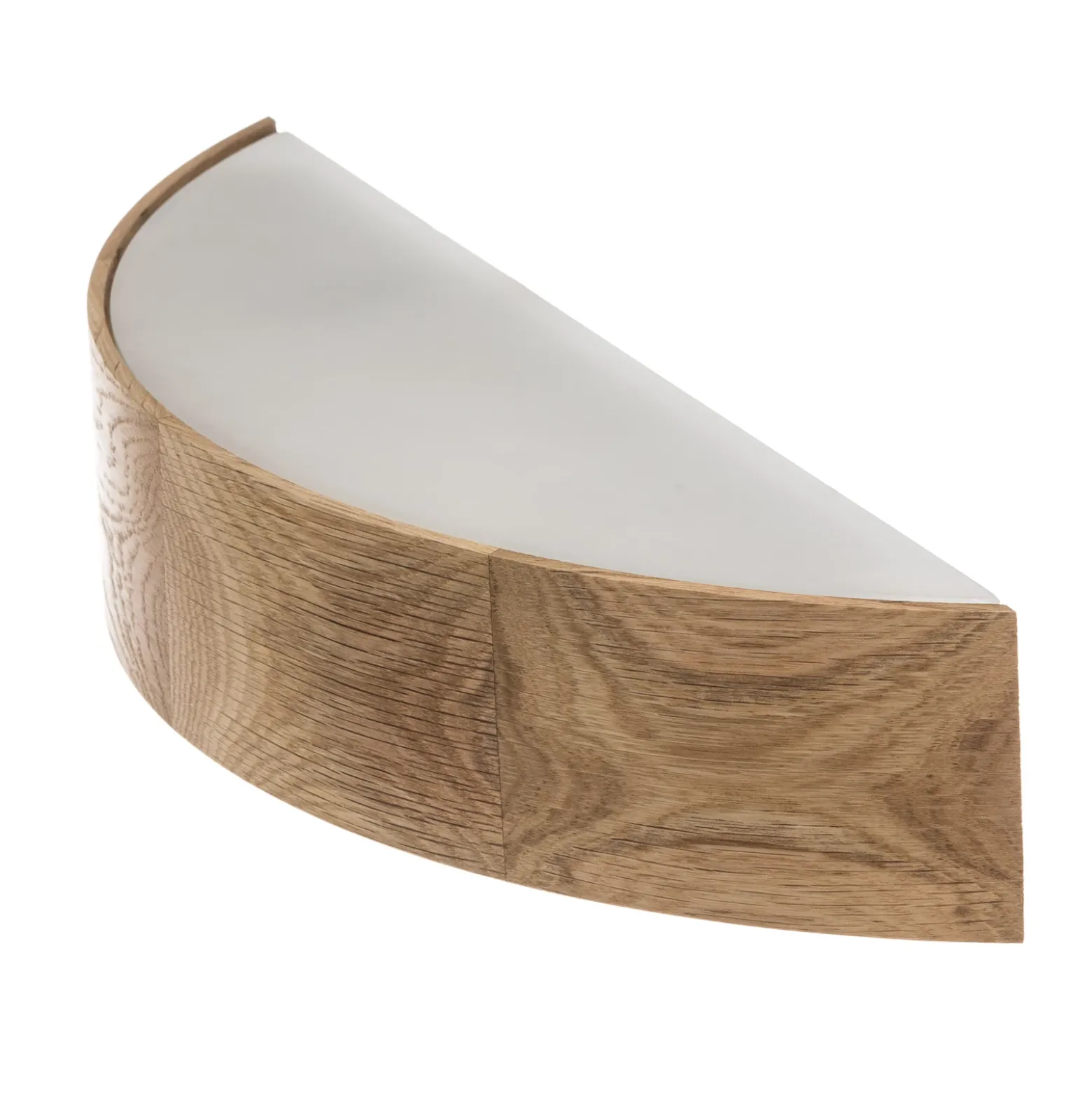 Envostar Aplique de pared Kerio, ancho 40,5 cm, madera de roble
